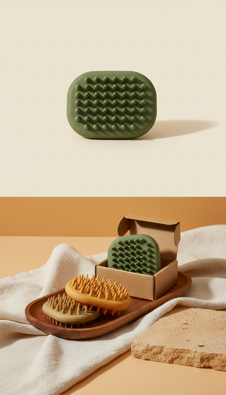 Reusable Silicone Pet Fur Brush